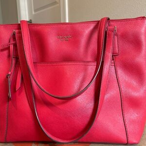 Red Kate spade tote bag
